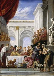 Das Gleichnis vom reichen Mann und dem armen Lazarus, 1618-28
